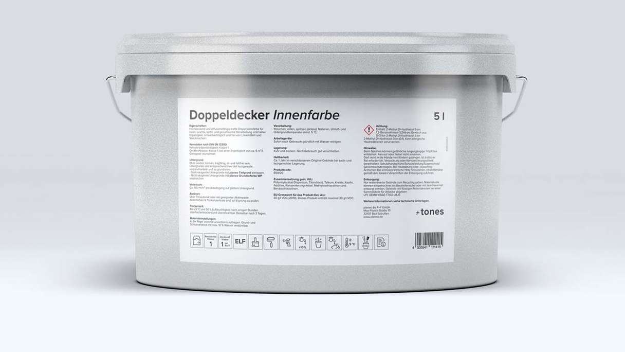 planeo double decker bianco - opaco