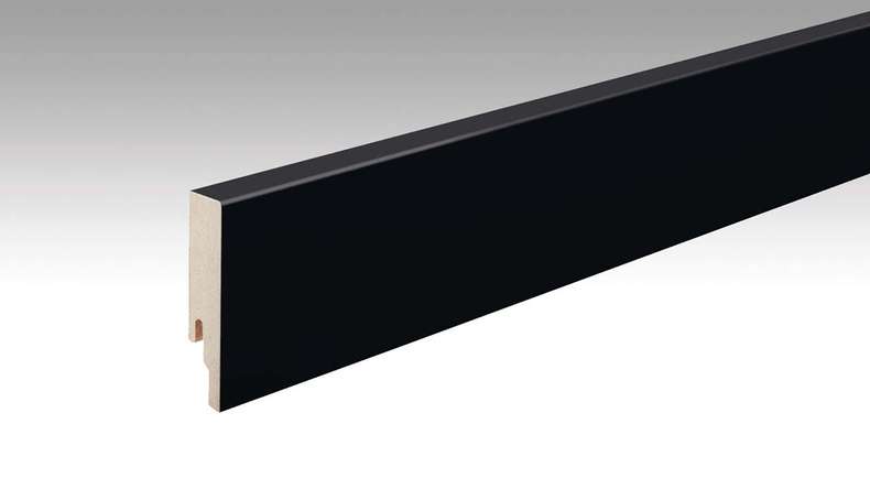 MEISTER Battiscopa nero DF 2277 - 2380 x 80 x 18 mm (200016-2380-02277)