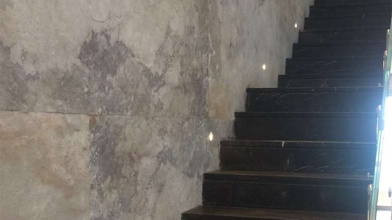 planeo EVOLITH Slate&Stone - Rivestimento in pietra naturale Bianco Pure 1220 x 610 mm
