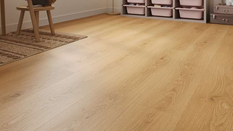 Lys&Land Vinile Klick rigido - Fjordline XL Oak Nova Tavola XL lunga 1,83 m e isolamento acustico integrato (SP183-09)