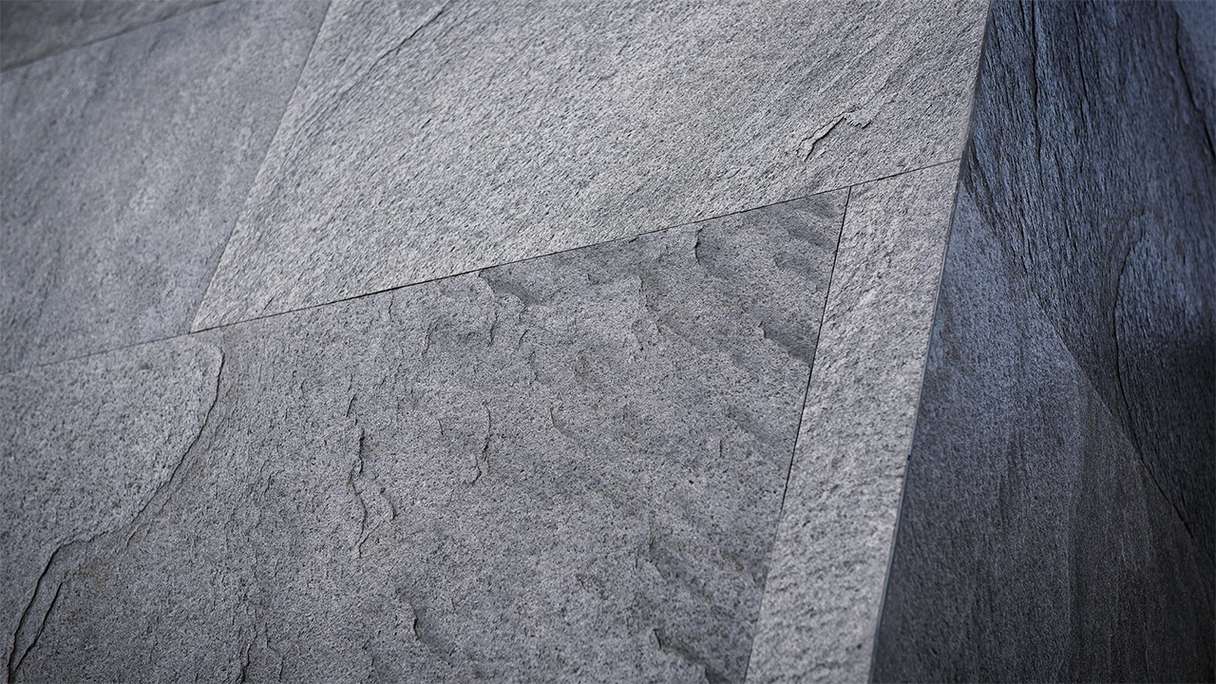 planeo EVOLITH Slate&Stone - Rivestimento in pietra naturale Stellar Void 1220 x 610 mm