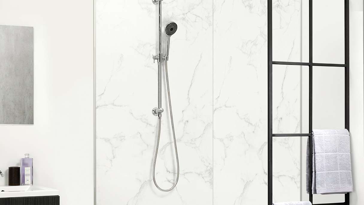 planeo StrongWall - Rivestimento murale in plastica XL Corlen 260 x 90 cm