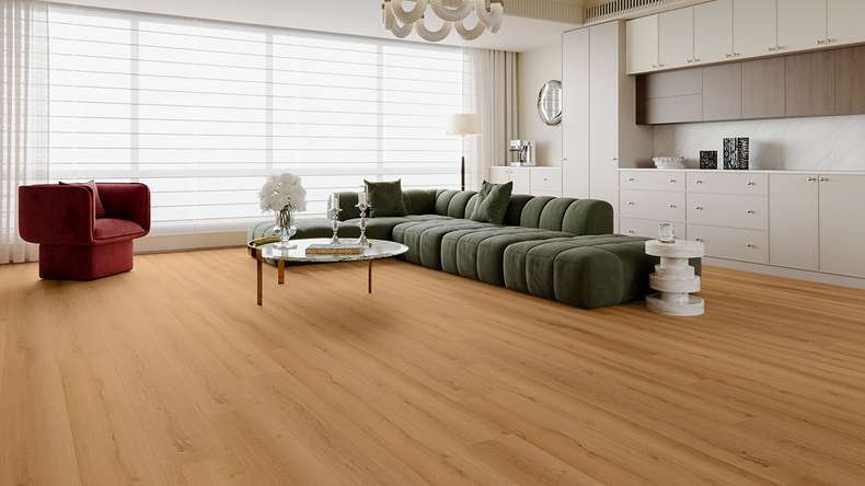 Lys&Land Vinile rigido Klick - Fjordline XL Quercia Venero 1,83 m di lunghezza asse XL | isolamento acustico integrato per il calpestio (SP183-07)