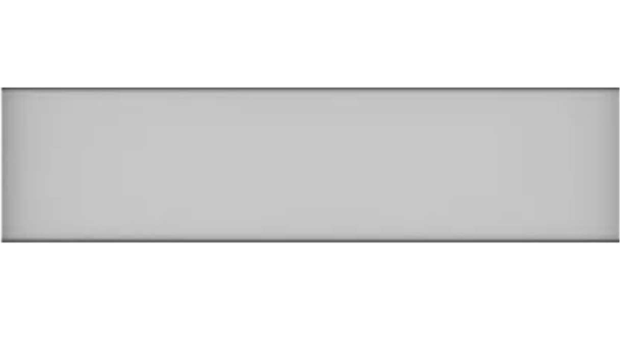 planeo Gardence Resistant - profilo singolo Uni Grey 180 x 45 x 8 mm