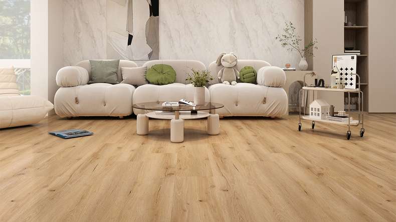 Lys&Land Vinile rigido Klick - Fjordline XL Rovere Lumea Tavola XL lunga 1,83 m | isolamento acustico anticalpestio integrato (SP183-11)