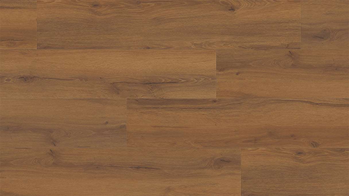 pavimento di design planeo per clic - Eco Home&Health Rustic Oak Brown | Isolamento acustico integrato (LO-EK-02)