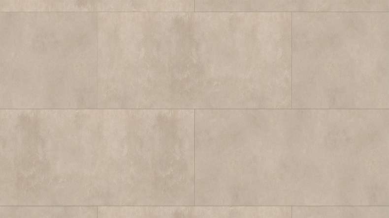 planeo Rigid Click Vinyl - Luna Beige XXL Tile | Isolamento acustico integrato (DF-KF-994-030)