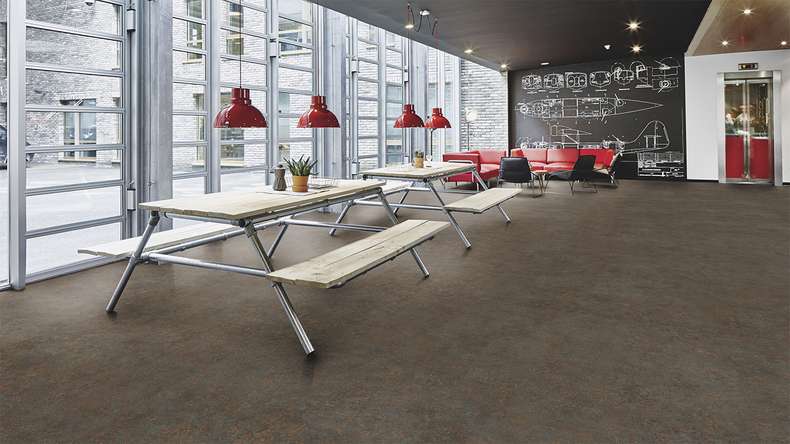 Forbo Allura Materiale 55 Vinile adesivo - Strato corroso (63673DR5)