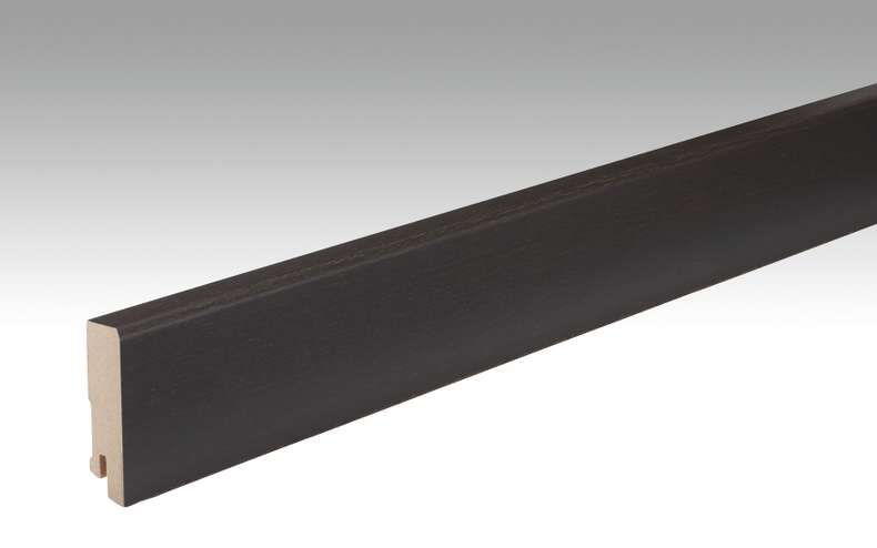 Battiscopa MEISTER rovere nero-marrone 1009 - 2380 x 60 x 16 mm (200052-2380-01009)