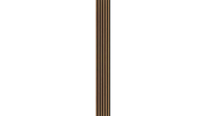Skaben Pannelli acustici SilentWall Comfort - Rovere rustico - 250 x 30 cm
