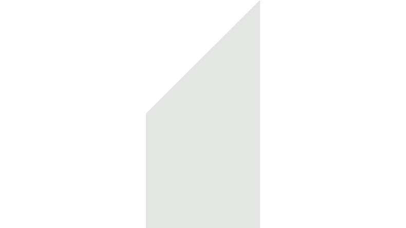 planeo Gardence Flair - Recinzione in vetro Smussata trasparente 90 x 180cm