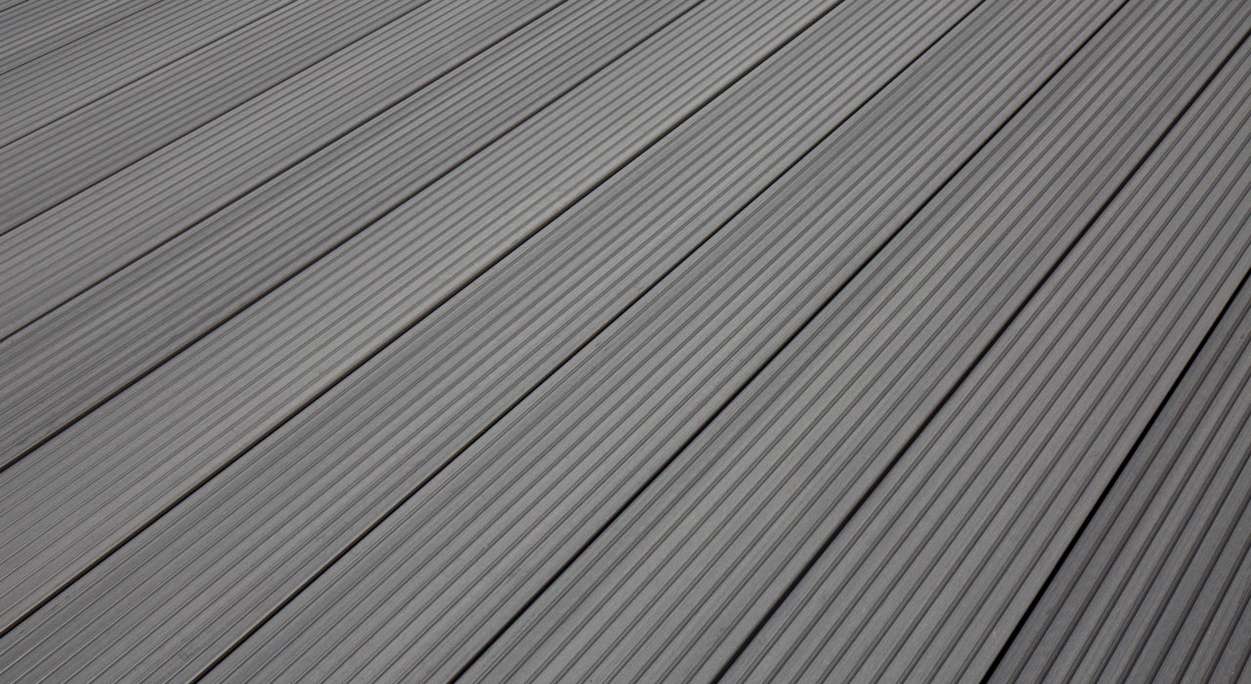 TitanWood set completo 3m struttura a listello cavo scanalato grigio chiaro 9,3m² incl. alluminio-UK