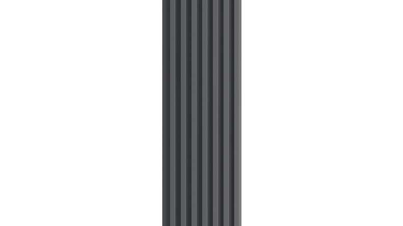 planeo rivestimento per pareti pannelli lamellari in plastica S - MPC Urban Graphite 14,8 x 265