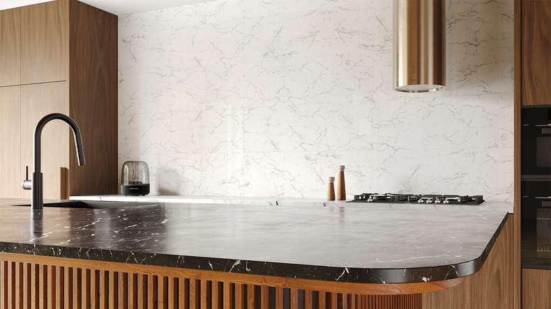 rivestimento in plastica planeo - Wall&Floor Design Carra high gloss