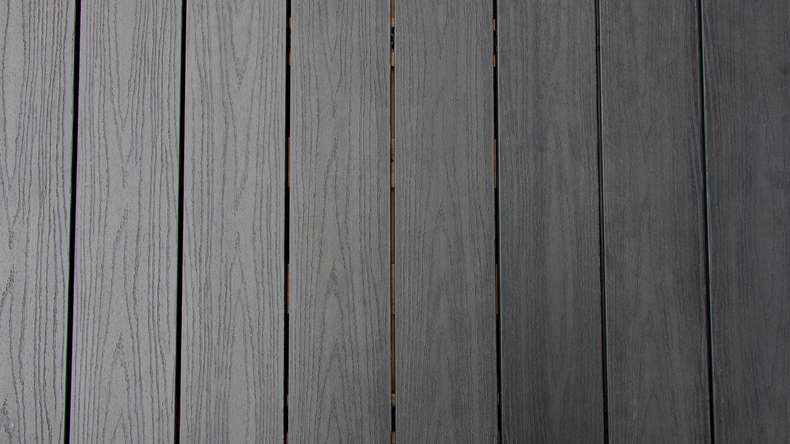 planeo TitanWood - Tavola massiccia 5m grigio scuro anticato invecchiato/spazzolato