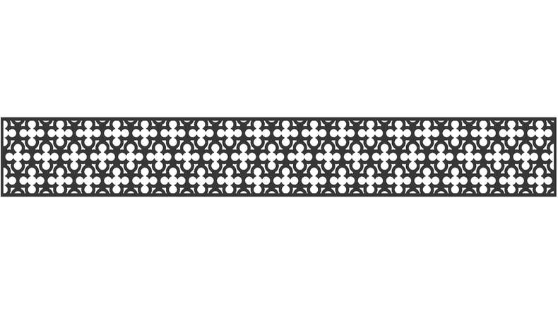 planeo Gardence - Inserto di design Clover Alu15 antracite