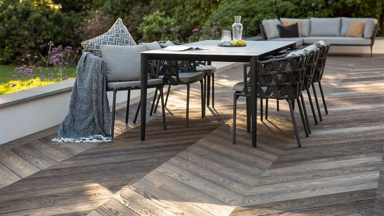 planeo Authoria PureBoard - Rovere marrone antico 3,6 m strutturato