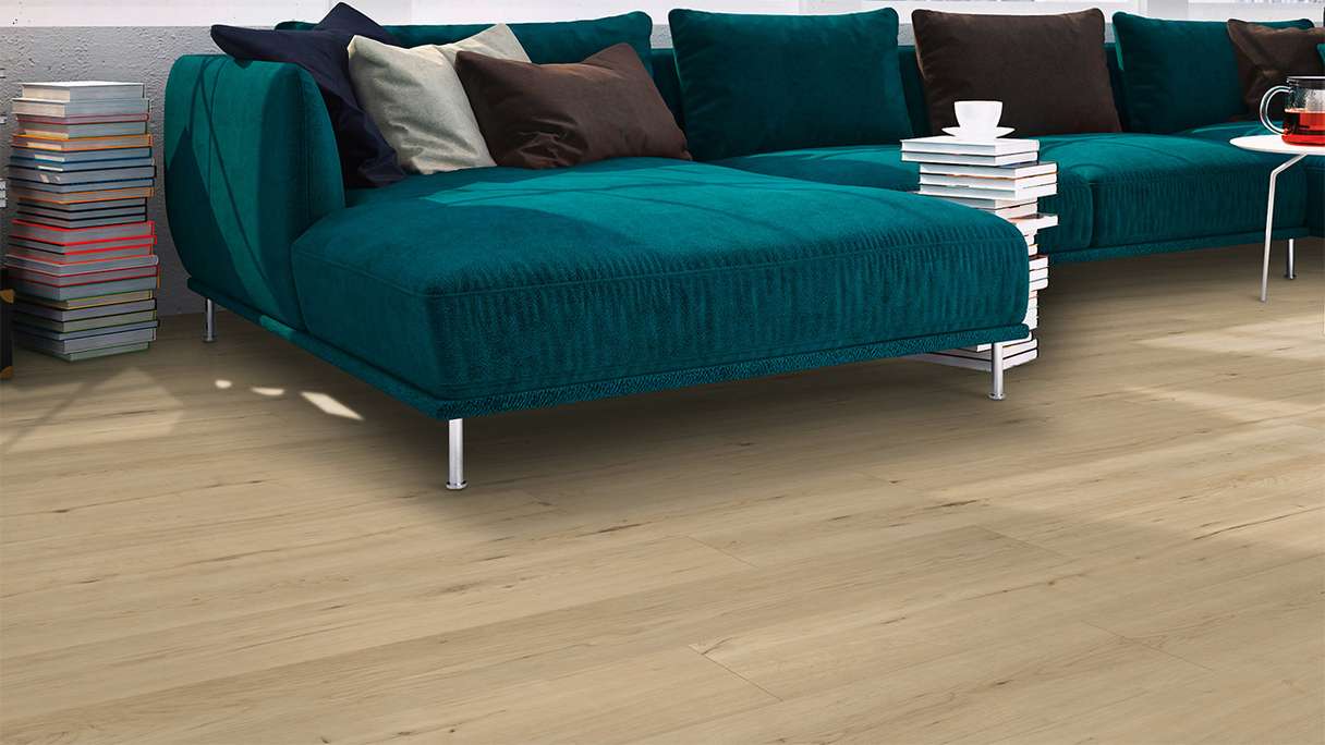 planeo Vinile rigido ad incastro - FlexCore 55 Misty Oak | Isolamento acustico integrato (plfc-5023FS55)