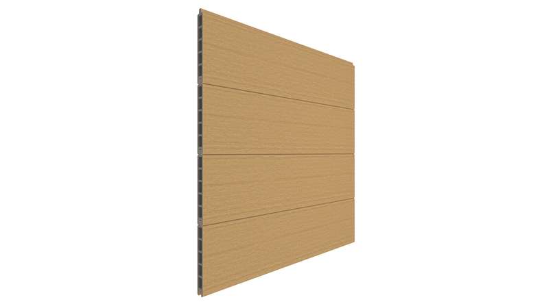 planeo INFINITY - Recinzione a innesto WPC CoEx sabbia 176 x 183 cm