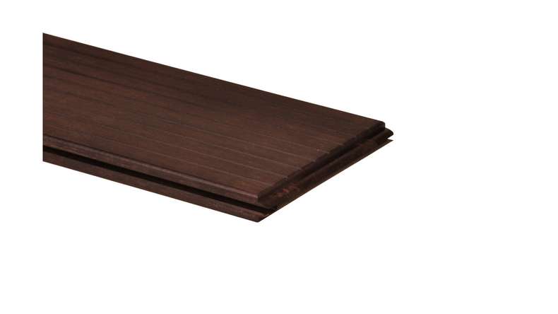 planeo legno per esterni - bambù scuro - liscio/scuro