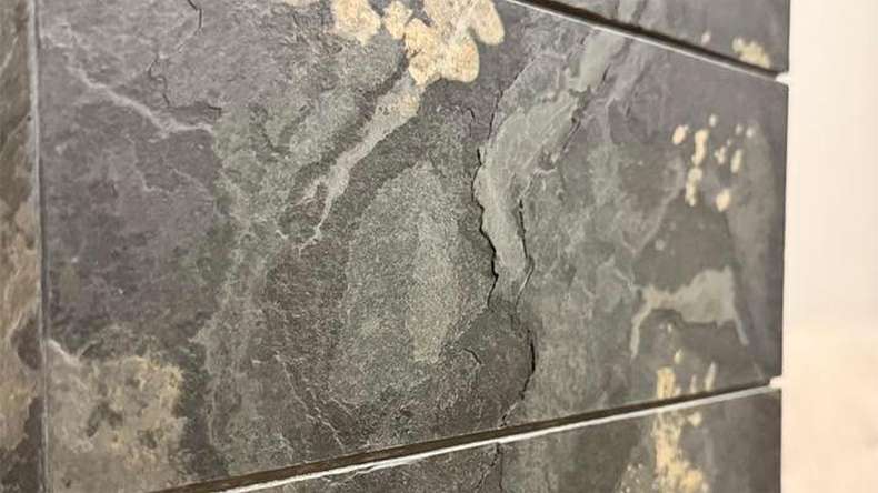 planeo EVOLITH EasyFix - Rivestimento in pietra naturale Terracrust 600 x 300 mm - 6 pezzi.