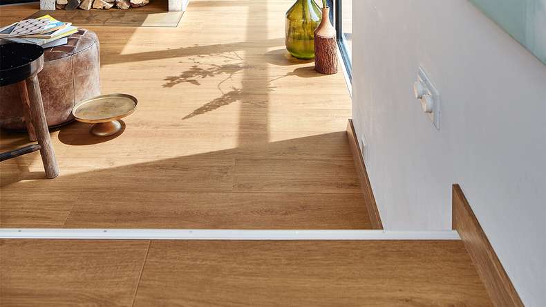 MEISTER Design pavimenti MeisterDesign. next DD 500 S - 06999 Golden Oak | Isolamento acustico Impact integrato (400054-1287220-06999)