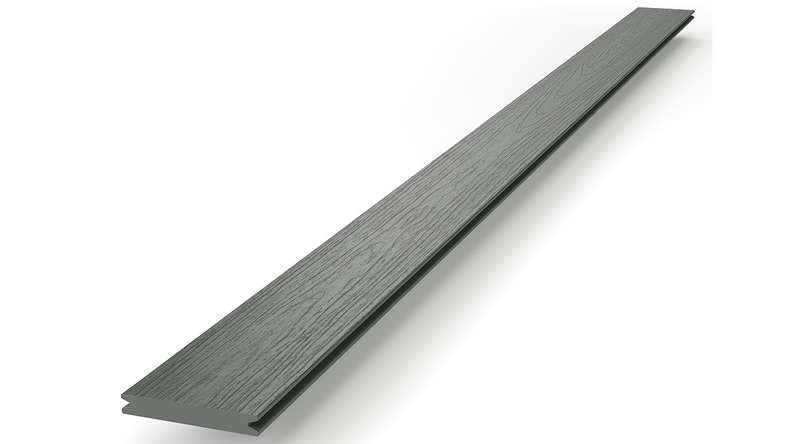 planeo TitanWood - Tavola massiccia 5m grigio scuro anticato invecchiato/spazzolato