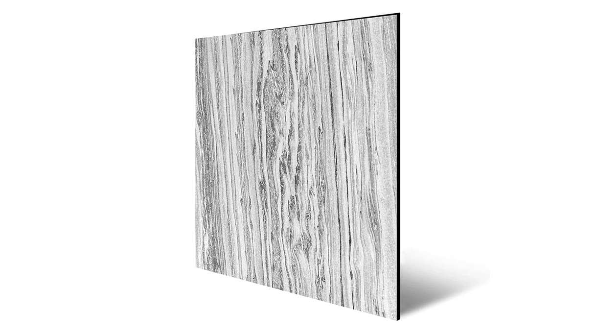 pannello acustico planeo - MixWall Mineral Mood Polar Marble 52 x 52 cm | pietra vera (PLMW-10411C)