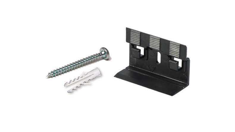 clip di fissaggio planeo SolutionX 2in1 - 30 pz. incl. viti e tasselli (clip ECF)