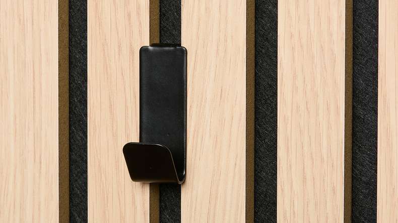 ganci planeo - nero 2 pz