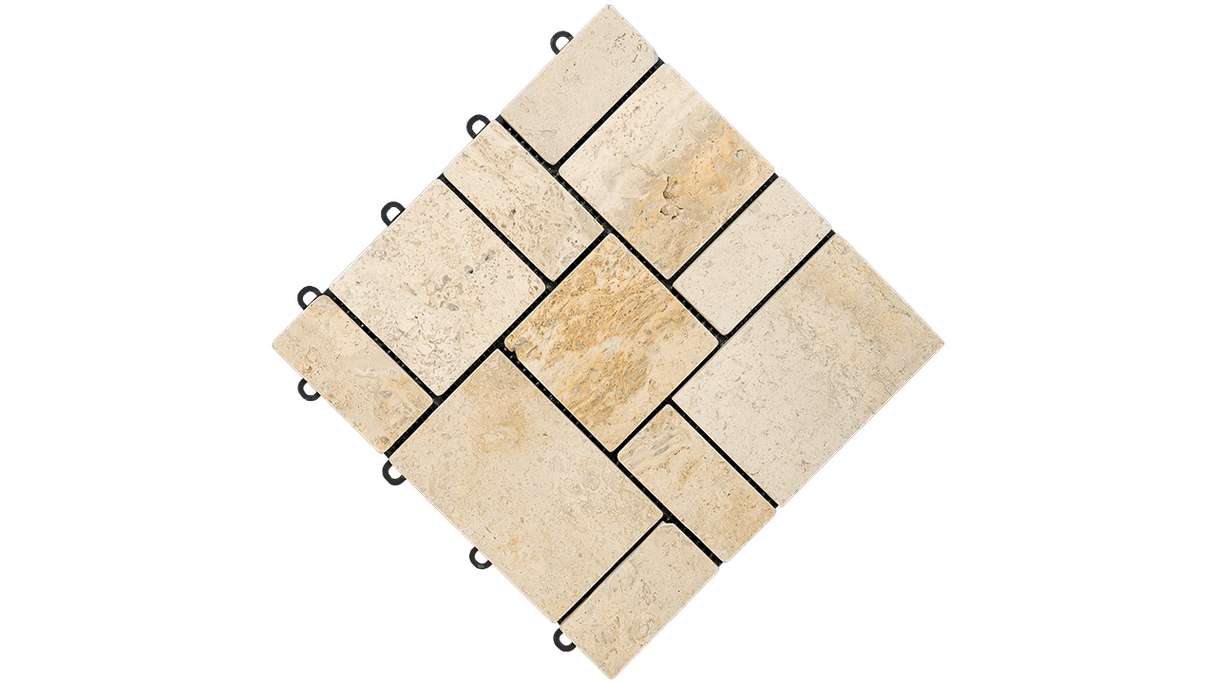 planeo click tile Stone - Traventine Roma