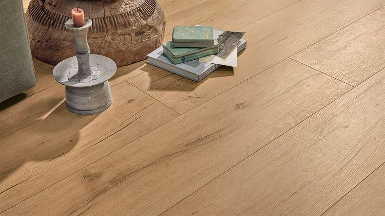 MEISTER Design pavimenti MeisterDesign. next DL 500 S - 07114 Rovere naturale di recupero | Isolamento acustico integrato (400055-2052220-07114)