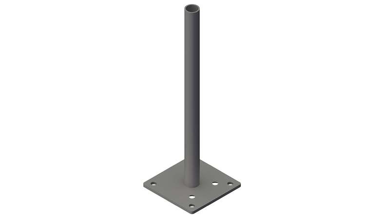 planeo Gardence Metallic - Supporto GJ 51 per tassellatura 40,6 cm