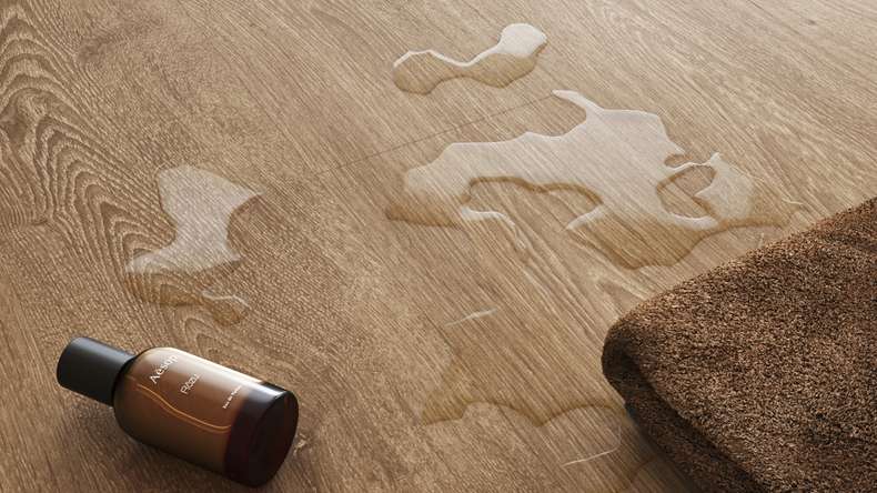 SKAVA Rigido Vinile ad incastro - Home Mud Oak | isolamento acustico integrato (LO-1110)