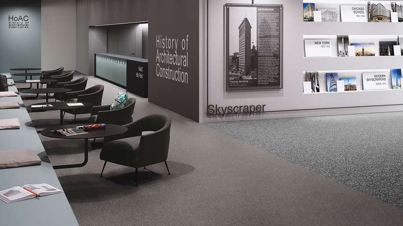 Pavimento industriale Gerflor - Creation 70 Connect Dalma Grey (36901088)