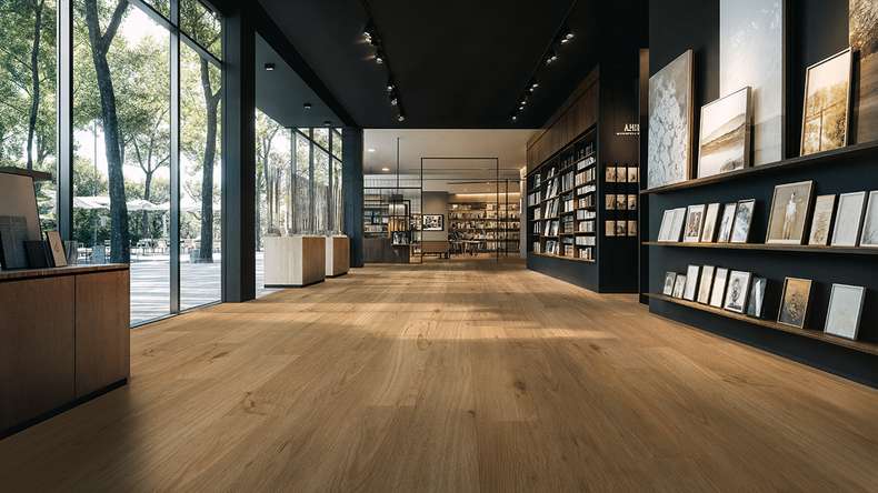 Gerflor Klick Vinyl Rigid - Creation 40 Clic Acoustic Quartet Natural | Impact isolamento acustico integrato (61300545)