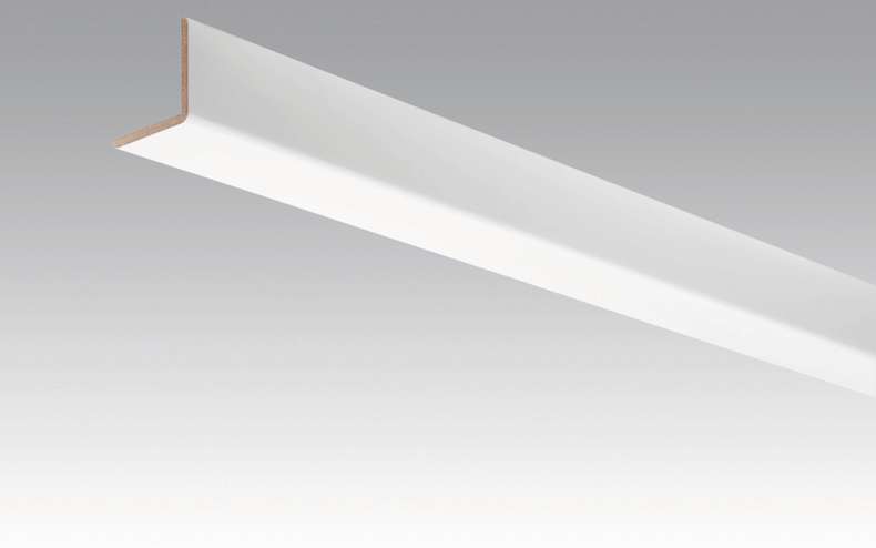 Battiscopa MEISTER Battiscopa angolare bianco verniciabile DF 2222 - 2380 x 33 x 3,5 mm (200035-2380-02222)