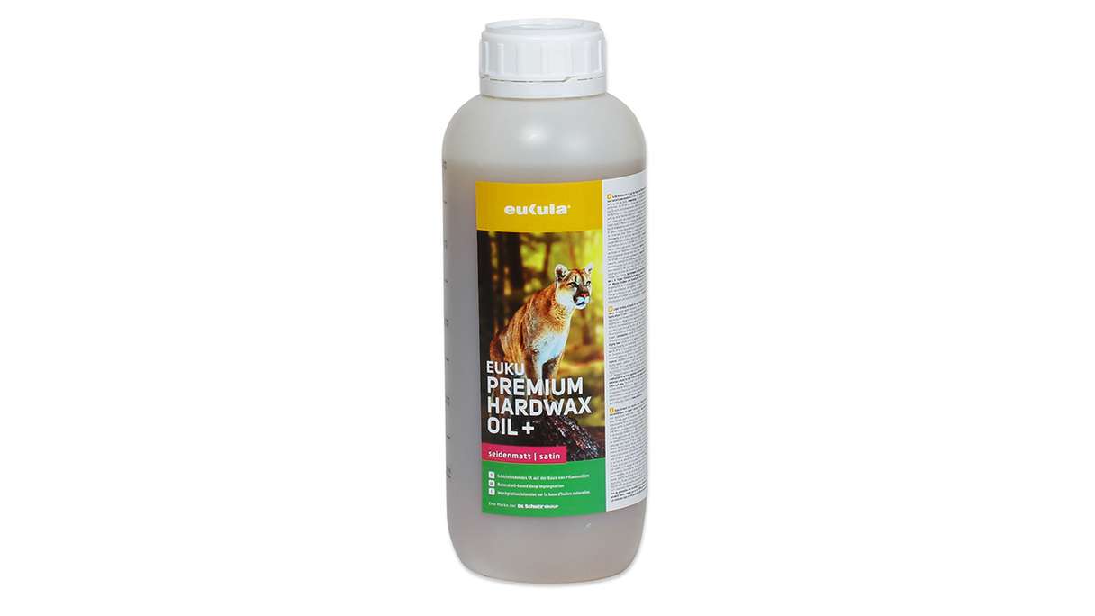 Eukula Olio di cera dura 1 litro semi-opaco
