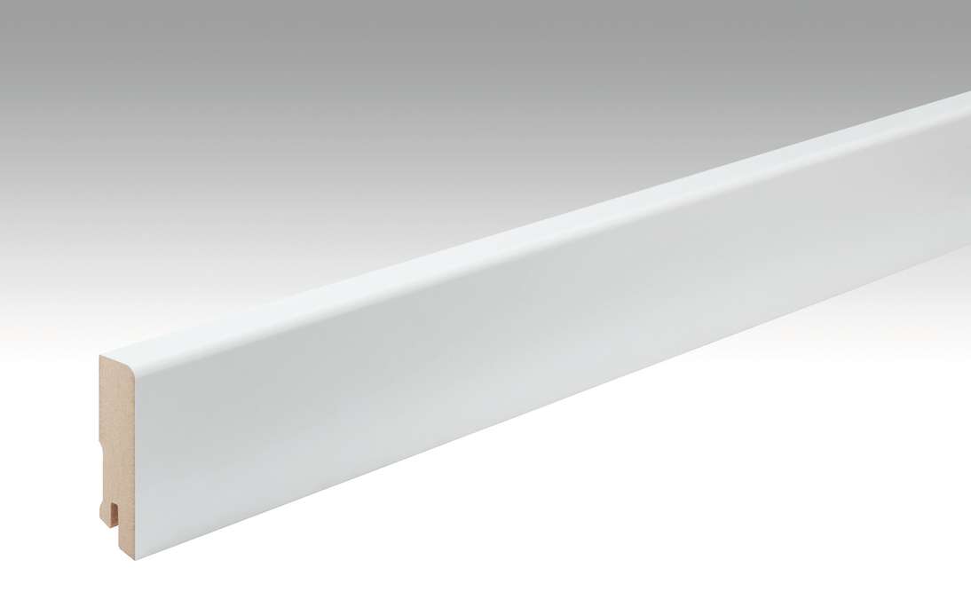 Battiscopa MEISTER Bianco verniciabile DF 2222 - 2380 x 60 x 16 mm (200010-2380-02222)
