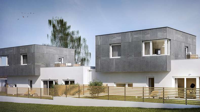 planeo EVOLITH Slate&Stone - Rivestimento in pietra naturale Stellar Void 1220 x 610 mm