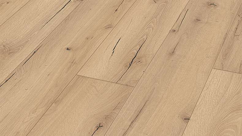 MEISTER Laminato - MeisterDesign LL 150 S Rovere crepato chiaro 06258 | Isolamento acustico integrato (600008-2052220-06258)