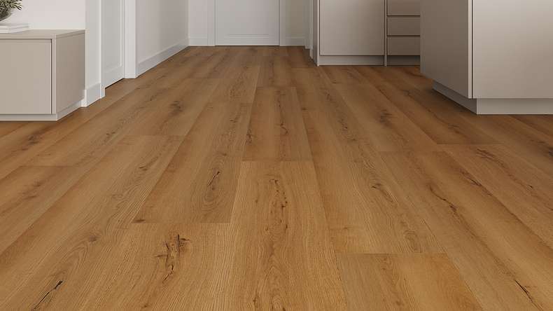 Lys&Land Vinile rigido Klick - Fjordline XL Quercia Venero 1,83 m di lunghezza asse XL | isolamento acustico integrato per il calpestio (SP183-07)