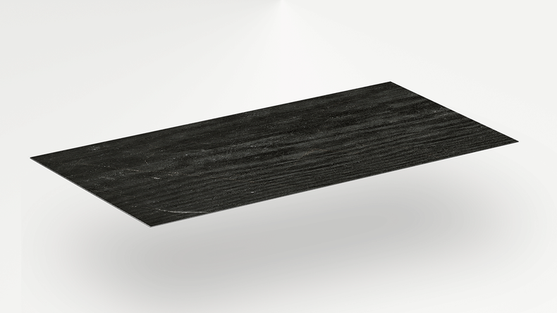 Rivestimento murale SPC planeo - CeraRock Tile Stripes Black Slate XL 280 x 117,5 cm