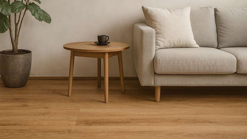 planeo click vinyl rigido - rovere Arezzo 1,82 m di lunghezza XL plank | isolamento acustico integrato (MF-1021)