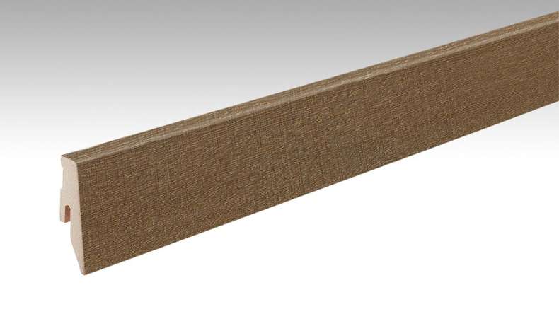MEISTER Battiscopa in acciaio inox DF 063 - 2380 x 80 x 18 mm (200049-2380-01265)