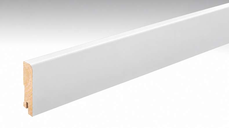 Battiscopa MEISTER Bianco DF (RAL 9016) 2266 - 2380 x 80 x 18 mm (200025-2380-02266)