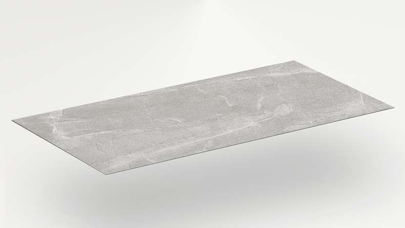 rivestimento planeo SPC - CeraRock Tile Marmo Grigio Chiaro 120 x 60 cm