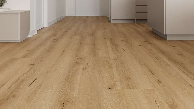 Lys&Land Vinile rigido Klick - Fjordline XL Rovere Lumea Tavola XL lunga 1,83 m | isolamento acustico anticalpestio integrato (SP183-11)