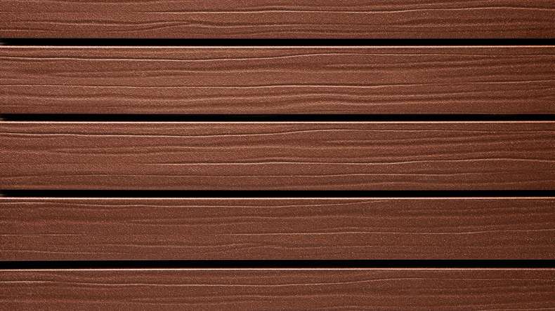 planeo Fassado - WPC rombo striscia facciata rivestimento Prime tabacco