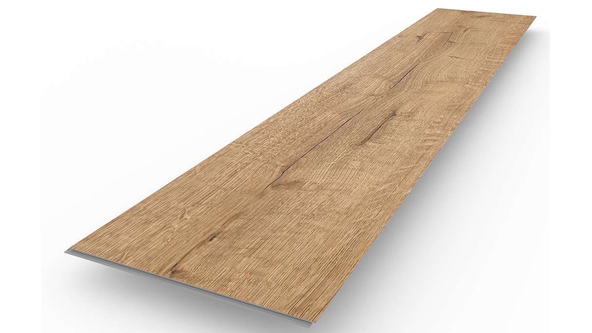 planeo Vinile ad incastro - Rigid Quercia marrone naturale | Goffratura sincronizzata (DF-67501)